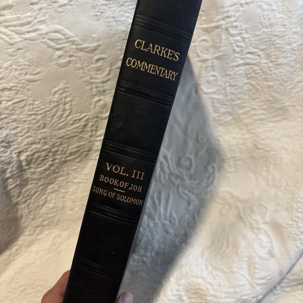 Clarke's Commentary Volume III (Job - Song of Solomon)
